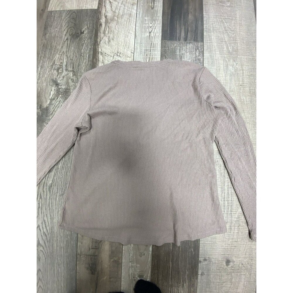 American Eagle sweatshirt crop size S pink long-sleeve faded